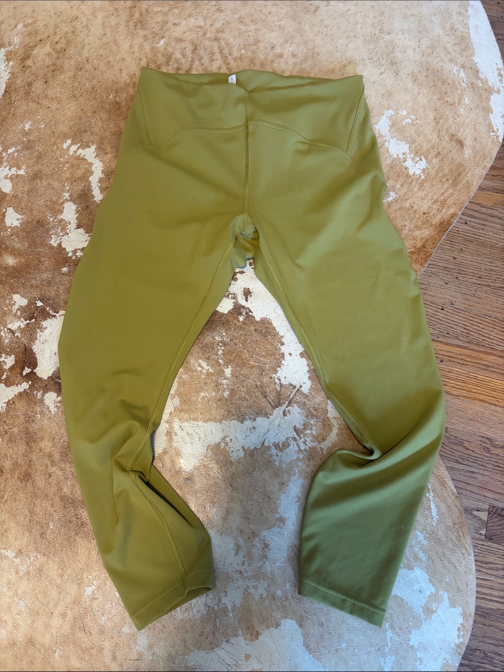 lululemon athletica Olive Green Active Leggings